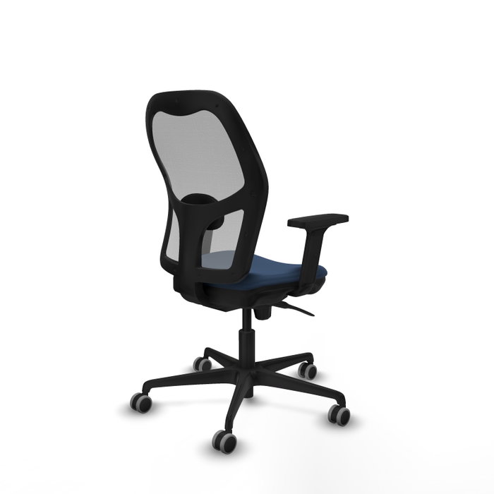 PIQUERAS Y CRESPO Silla de oficina Jorquera con mecanismo Sincro, Azul marino y Gris PIQUERAS Y CRESPO Silla de oficina Jorquera con mecanismo Sincro, Azul marino y Gris