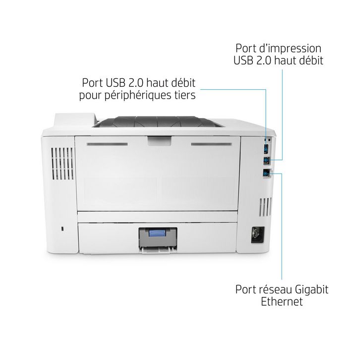 HP LaserJet Enterprise M406dn Impresora Laser, 40 ppm, 1200x1200 dpi, USB, Impresion Doble Cara, Energia Eficiente