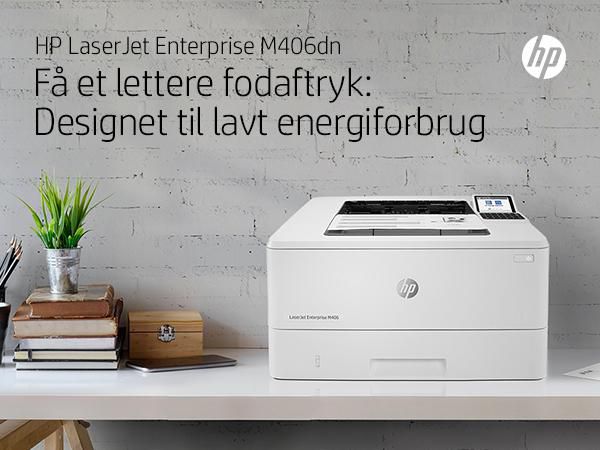 HP LaserJet Enterprise M406dn Impresora Laser, 40 ppm, 1200x1200 dpi, USB, Impresion Doble Cara, Energia Eficiente