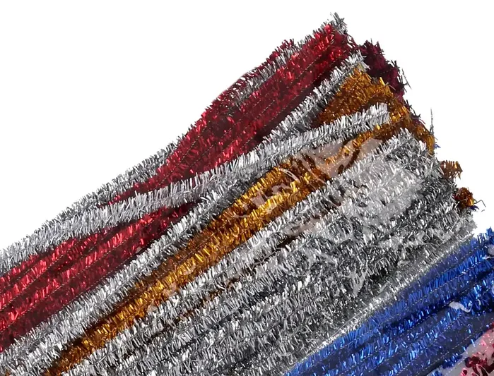 Liderpapel Limpiapipas de chenilla de 30 cm colores brillantes surtidos, 100 unidades
