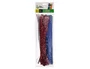Liderpapel Limpiapipas de chenilla de 30 cm colores brillantes surtidos, 100 unidades