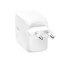Belkin Boost Charge Pro 67W Dual GaN con cable retráctil Blanco WCH022KQWH