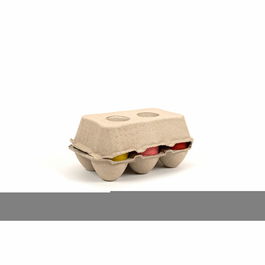 Gloria Bolsa Juguetes Latex Huevos Ríe Grande 18 Unidades Juguetes para Perros de Látex Natural Ecológico Biodegradable