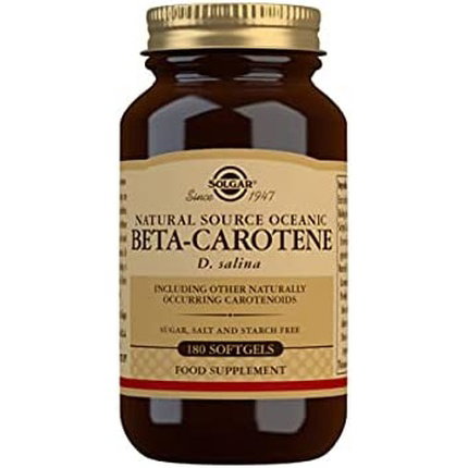 SOLGAR Betacaroteno Oceánico 7 mg, 180 Cápsulas blandas SOLGAR Betacaroteno Oceánico 7 mg, 180 Cápsulas blandas