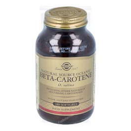 SOLGAR Betacaroteno Oceánico 7mg 180 Cápsulas