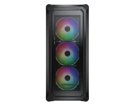 Cougar Archon 2 Mesh RGB Midi Tower Gaming Negro - Carcasa PC con Ventiladores ARGB, Vidrio Templado, Compatible ATX, Micro-ATX, Mini-ITX