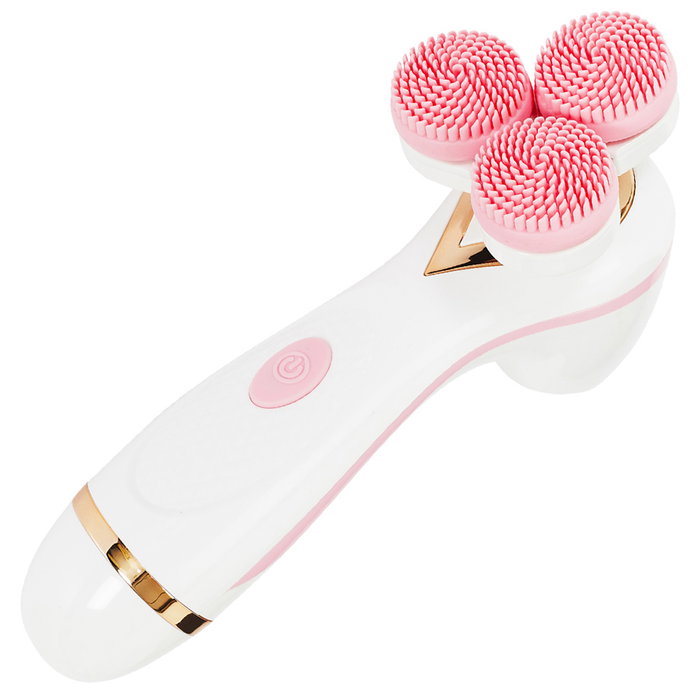 Cosmetic Club Cepillo Limpieza Facial 3D Vallee Outlet Masajea Quita Maquillaje Limpia Piel Dos Velocidades