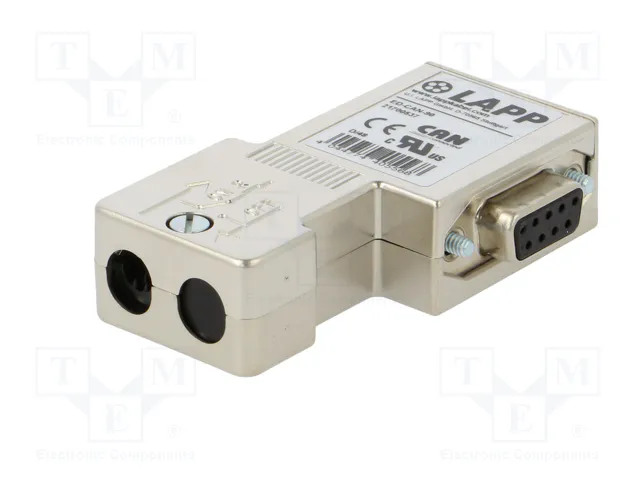 LAPP Conector D-Sub de 9 pines EPIC® angular para transferencia de datos LAPP Conector D-Sub de 9 pines EPIC® angular para transferencia de datos