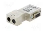 LAPP Conector D-Sub de 9 pines EPIC® angular para transferencia de datos
