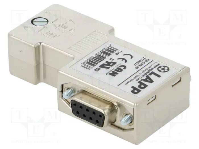 LAPP Conector D-Sub de 9 pines EPIC® angular para transferencia de datos LAPP Conector D-Sub de 9 pines EPIC® angular para transferencia de datos