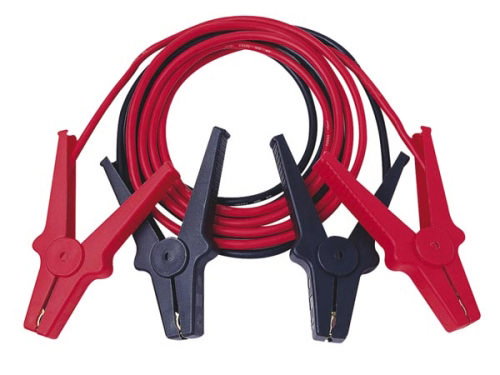 SIFER Cables de Batería 400 Amper, 2,5 mt, Rojo y Negro SIFER Cables de Batería 400 Amper, 2,5 mt, Rojo y Negro