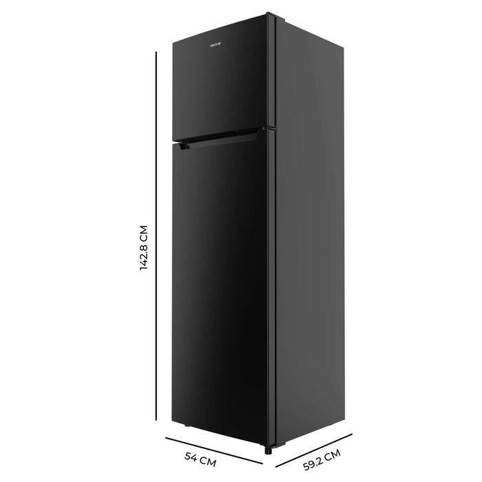 Frigorífico combinado Cecotec Bolero CoolMarket 2D 261 Negro