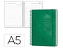 Liderpapel Agenda Syros 2027 Día Página A5 Verde