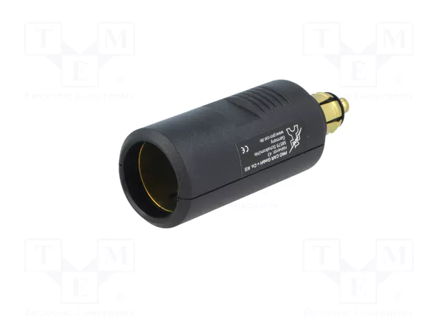 PRO CAR Adaptador de conexión del mechero del coche 16A Negro