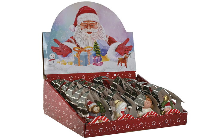 DKD Home Decor Figura de Resina Multicolor Surtida