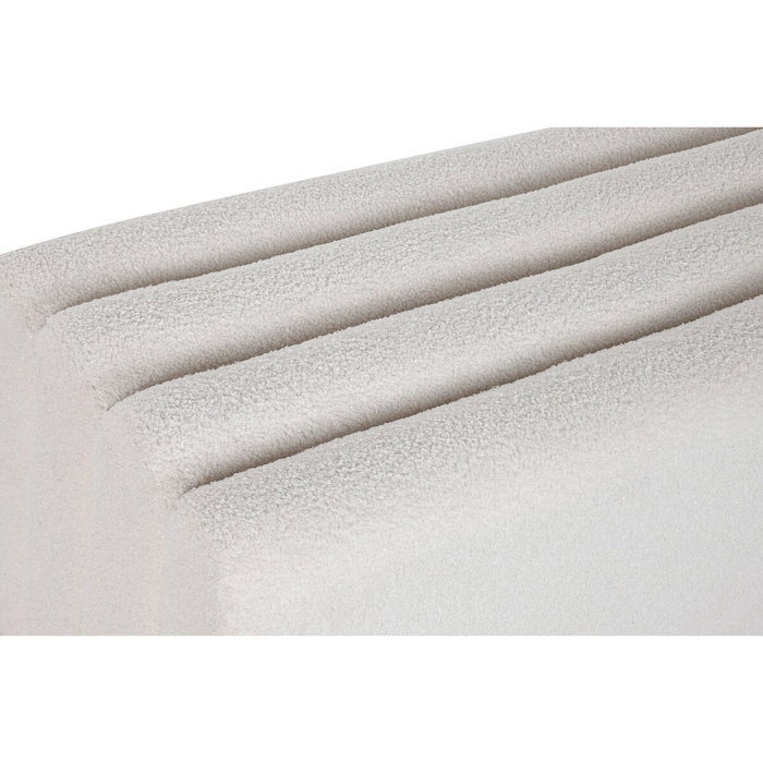 DKD Home Decor Descalzadora Madera DM Poliéster Blanco DKD Home Decor Descalzadora Madera DM Poliéster Blanco