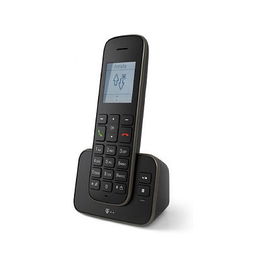 Telekom Sinus A 207 Teléfono DECT Inalámbrico con Contestador Automático, Pantalla TFT, 150 Entradas, Identificador de Llamadas, Negro - Telefonía Fija