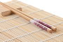 DKD Home Decor Set de Sushi Mandala de 16 Piezas en Bambú y Gres