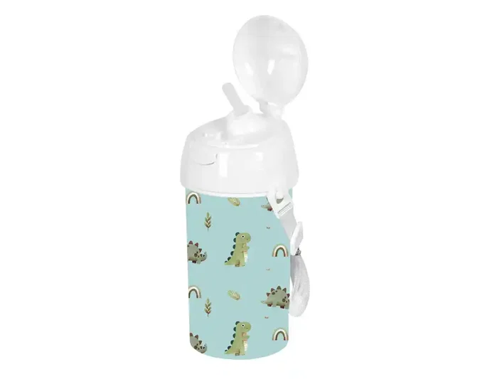 Safta Botella portalíquidos 500 ml con apertura automática y pajita preescolar Safta Botella portalíquidos 500 ml con apertura automática y pajita preescolar