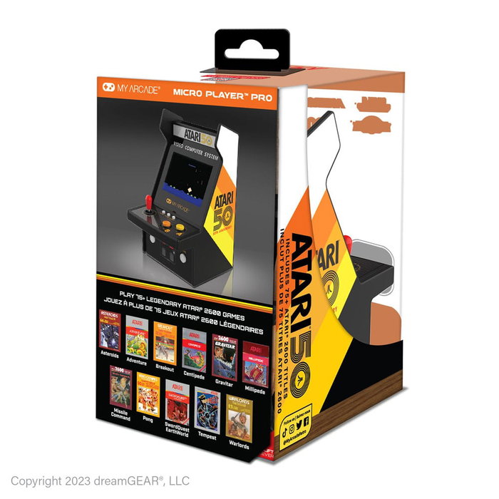My Arcade Atari Micro Player Pro con 100 juegos