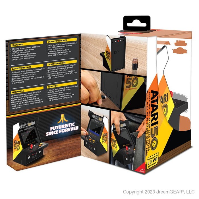 My Arcade Atari Micro Player Pro con 100 juegos