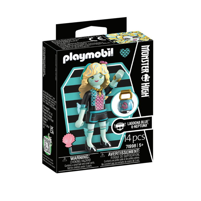Playmobil Monster High Lagoona Blue 71998 con Neptuna Playmobil Monster High Lagoona Blue 71998 con Neptuna