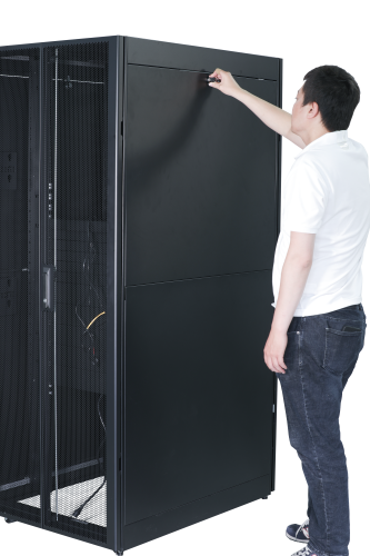 APC Easy Rack 42U 600x800mm Negro