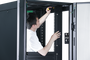 APC Easy Rack 42U 600x800mm Negro