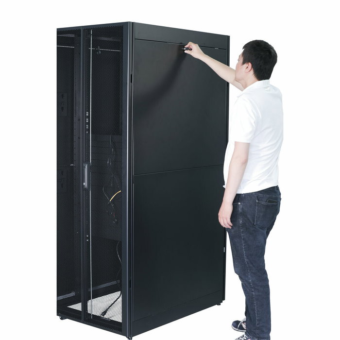 APC Easy Rack 42U 600x800mm Negro