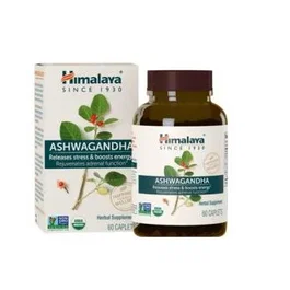 Himalaya Ashwagandha Orgánico 60 Cápsulas