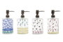 DKD Home Decor Dosificador Cristal ABS 450ml Multicolor Surtido de 4