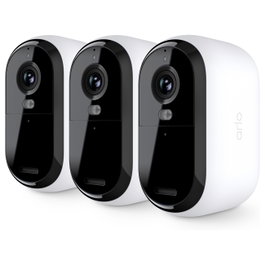 Arlo Essential 3 Kit de 3 Cámaras de Seguridad 2K