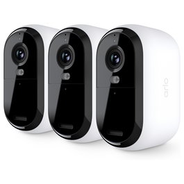 ARLO Arlo Essential 3 Cámara de Seguridad 2K IP Wifi, 3 Cámaras Inalámbricas y Alámbricas Blanco para Interior y Exterior