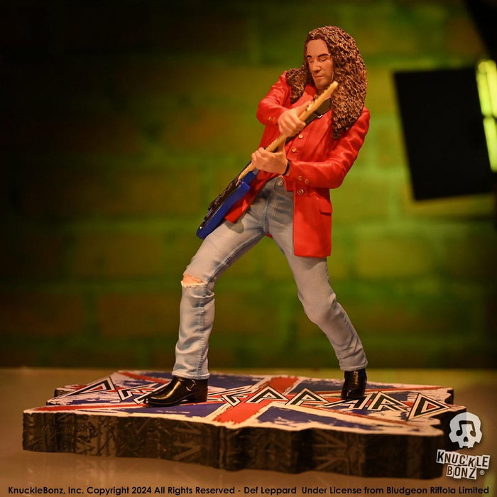 Def Leppard Estatua Rock Iconz Vivian Campbell 24 cm