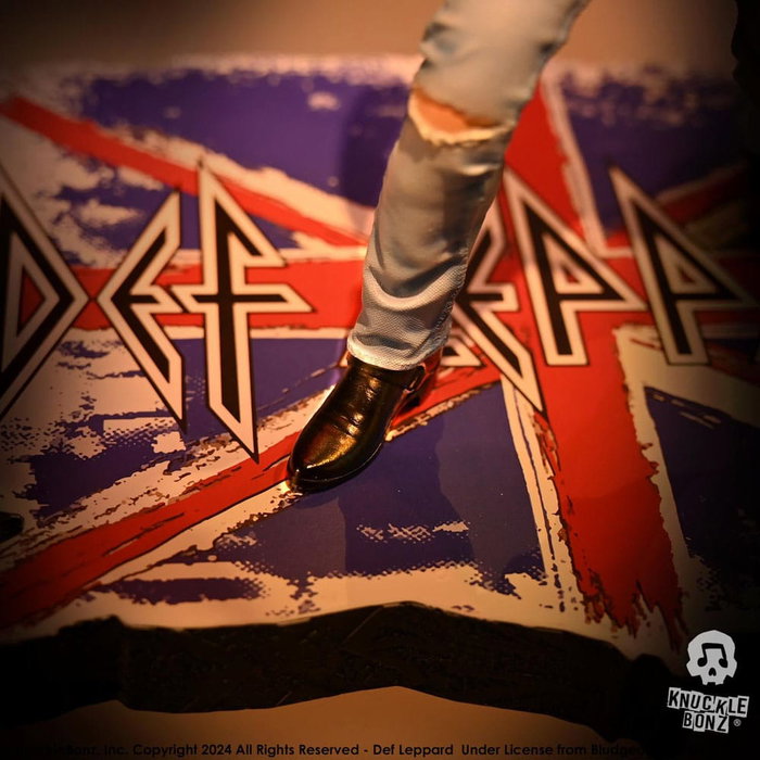 Def Leppard Estatua Rock Iconz Vivian Campbell 24 cm