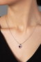Heliophilia Silver CK9584 Collar de Metal con Pieza Central de Coral Color Plata