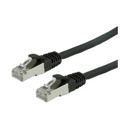 Patchkabel Cat.6 Class E S/FTP PiMF LSOH Negro 7m