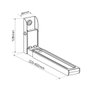 Holmios Soporte pared para microondas
