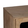 Ixia Aparador de Madera de Mango Natural Burnie 162 x 41 x 83 cm
