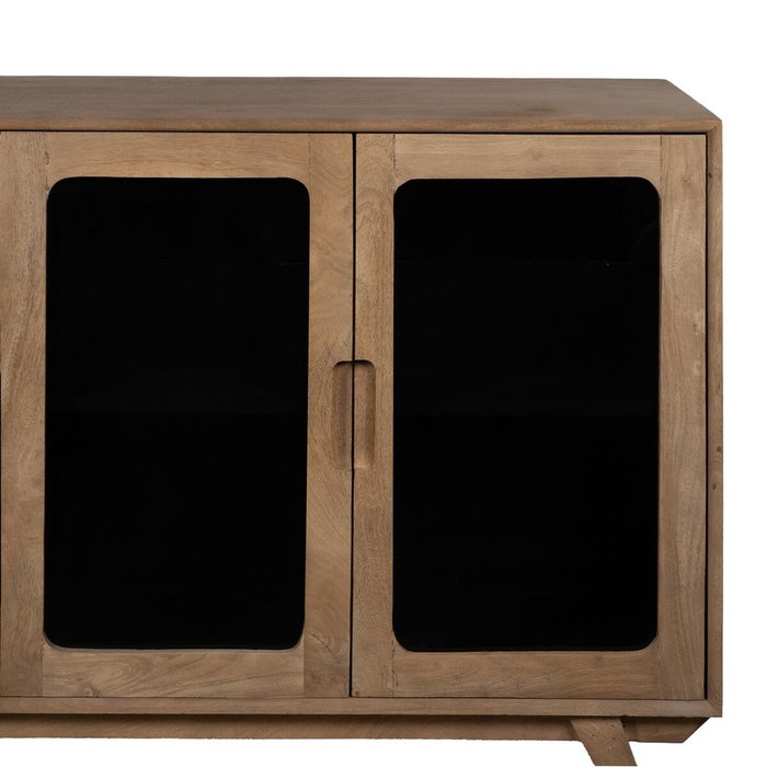 Ixia Aparador de Madera de Mango Natural Burnie 162 x 41 x 83 cm