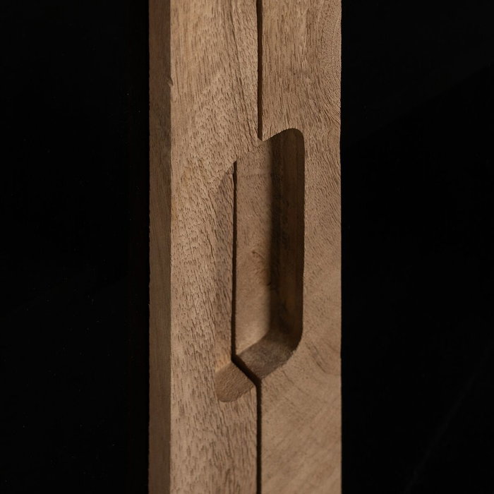 Ixia Aparador de Madera de Mango Natural Burnie 162 x 41 x 83 cm