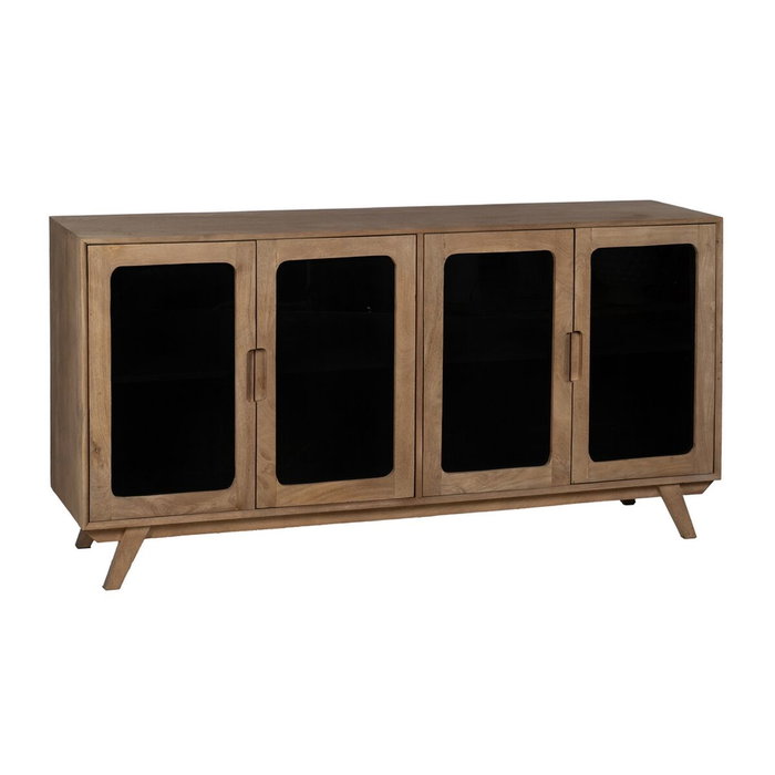 Ixia Aparador de Madera de Mango Natural Burnie 162 x 41 x 83 cm