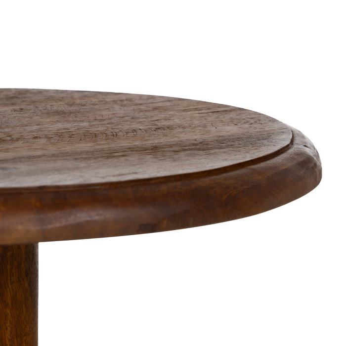 Mesita Natural Madera de Mango Salón 41 X 41 X 69 cm