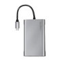 LogiLink Docking Station USB-C de 8 puertos con USB 3.2 Gen1 y PD, plata