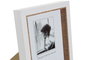 Marco Foto 15X20 Scandi DKD Home Decor Blanco Natural 3 x 23 x 18 cm (6 Unidades)