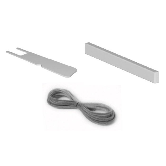 Salice Kit Accesorios para Cubierta Frontal Glow+ con Imanes, Contraplacas y Burlete Antipolvo Salice Kit Accesorios para Cubierta Frontal Glow+ con Imanes, Contraplacas y Burlete Antipolvo