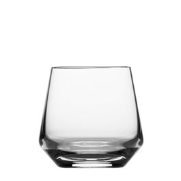 ZWIESEL GLAS PURE Vaso de Cristal para Agua o Vino, 39 cl, 90 mm de Alto, Borde Fino, Ideal para Copa de Agua (Set de 6)