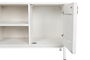 DKD Home Decor Mueble TV Moderno Blanco Dorado 120 x 40 x 60 cm