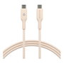 dbramante1928 re-charge Cable USB-C a USB-C, 1.5 m, Trenzado, 60W, Beige