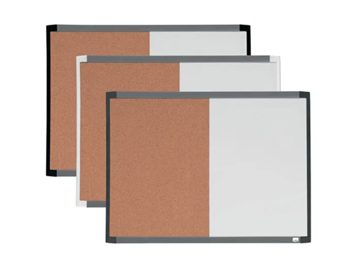 NOBO Pizarra Blanca Magnética y Tablero de Corcho 58,5x43 cm NOBO Pizarra Blanca Magnética y Tablero de Corcho 58,5x43 cm